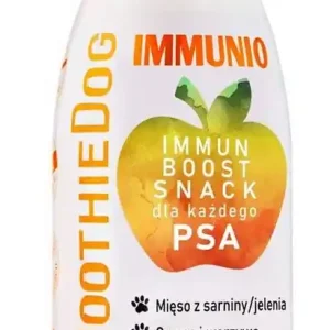 SmoothieDog IMMUNIO boost snack z dziczyzną dla psa 250 ml Bezpieczne zakupy